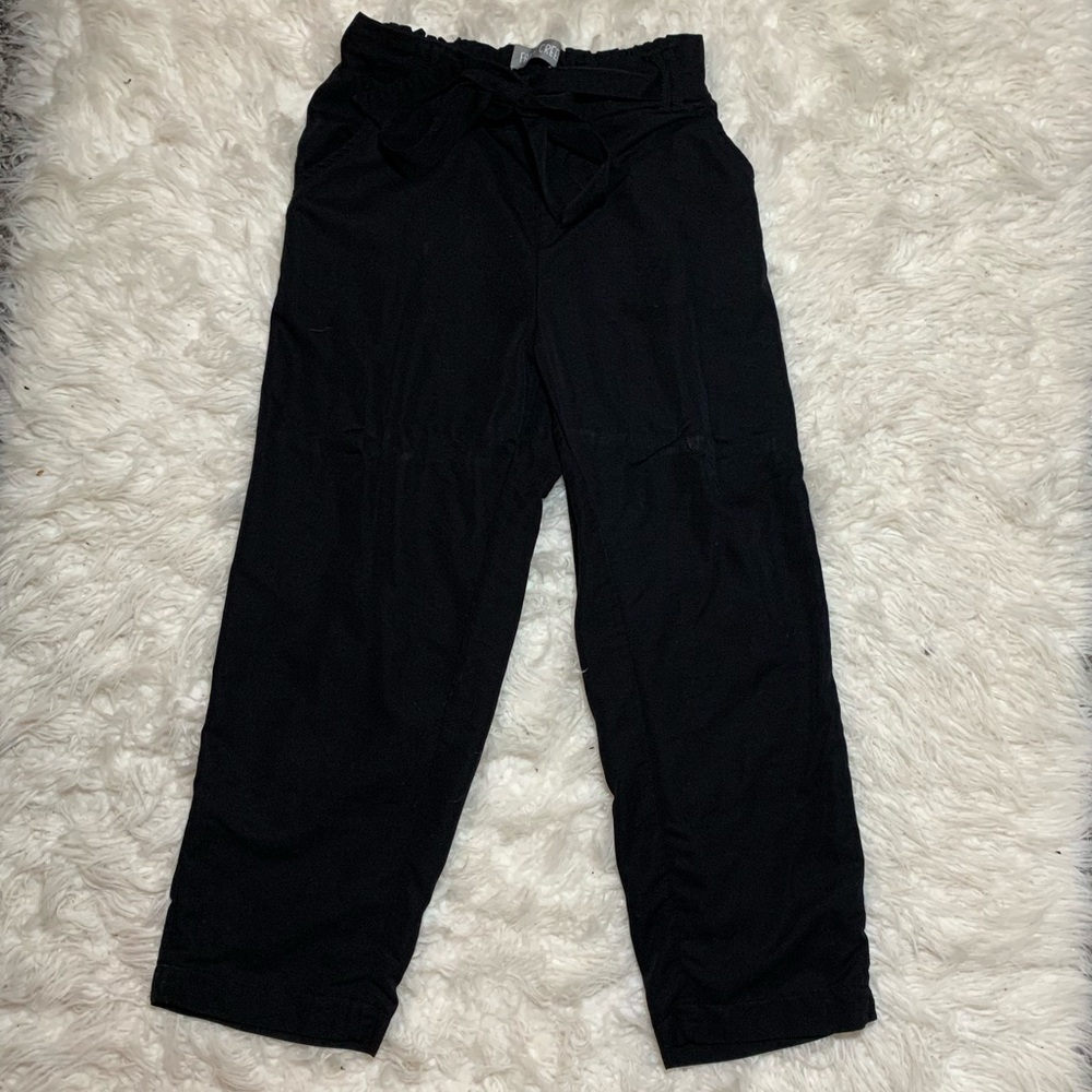 🌜Black Capri Wide Legged Pants